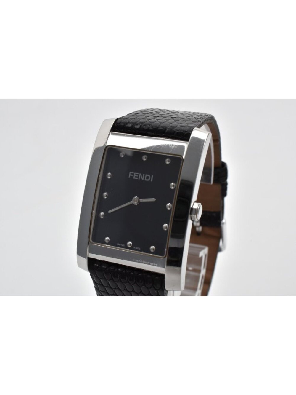 Fendi Classico Clasico Quartz Watch Black Dial 2.4 Vintage